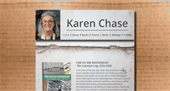Desktop Screenshot of karenchase.com