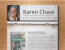 Tablet Screenshot of karenchase.com